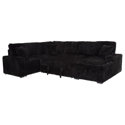 Thurston - Storage Sectional Sofa With Pop Up Bed