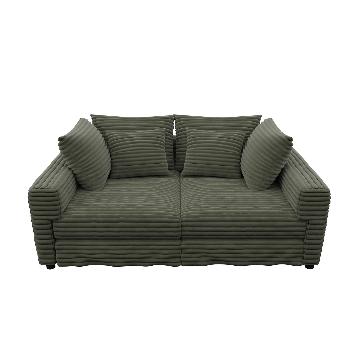 Modern Comfy Upholstered Sofa Cloud Couch & Deep Seat Couches