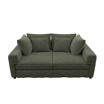 Modern Comfy Upholstered Sofa Cloud Couch & Deep Seat Couches
