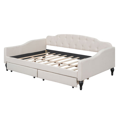Upholstered Tufted Daybed