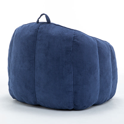 Giant Bean Bag Chair Sofa For Living Room - Dark Blue