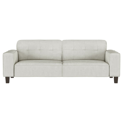 Evoke - Upholstered Tufted Sofa - Greige