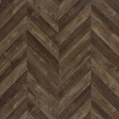 Chase - 2 Door Console With Herringbone Design - Oak
