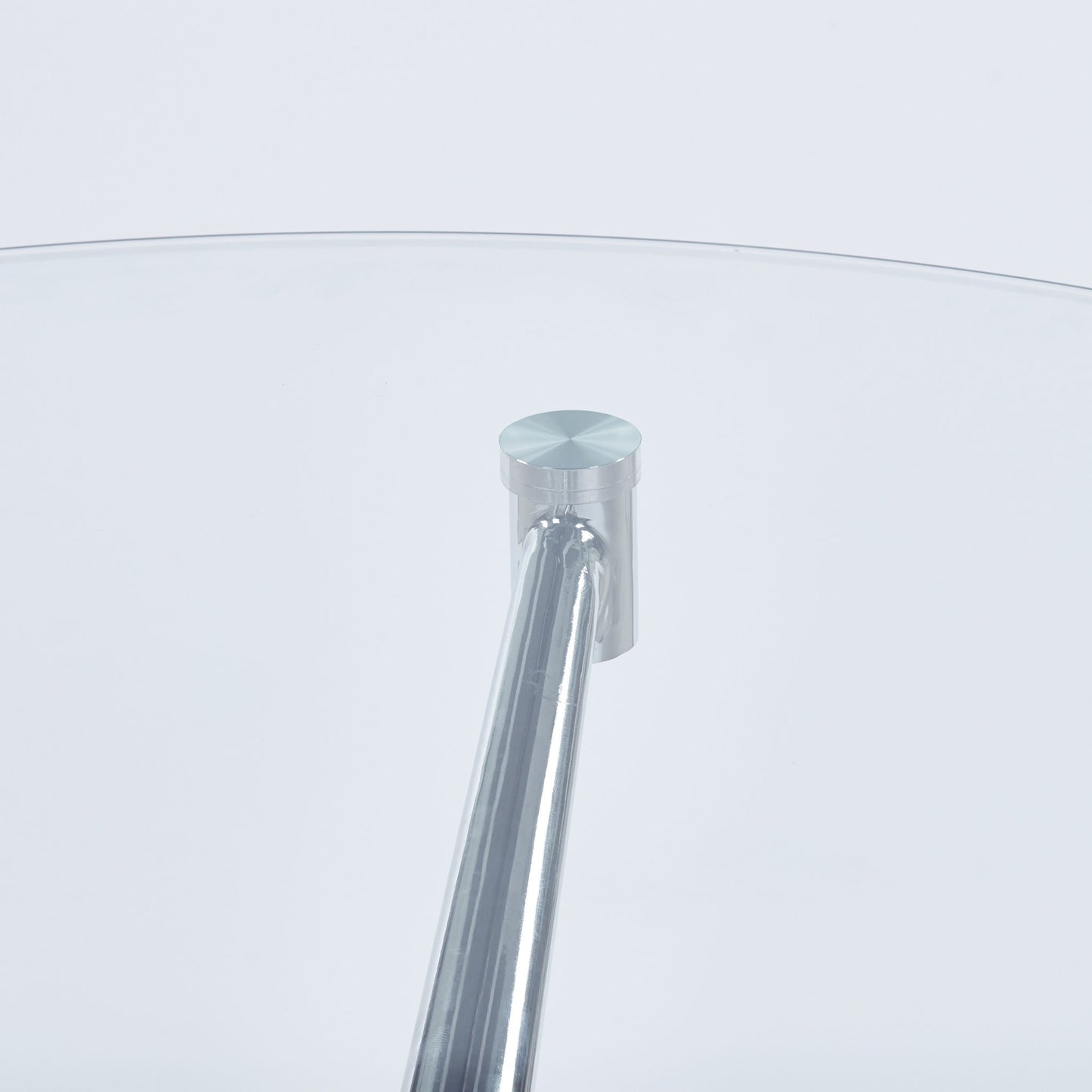 Compact Dining Table With Glass Top