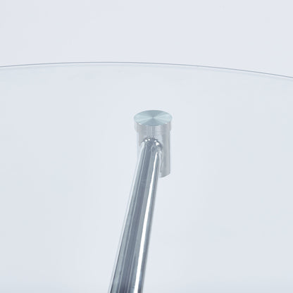 Compact Dining Table With Glass Top