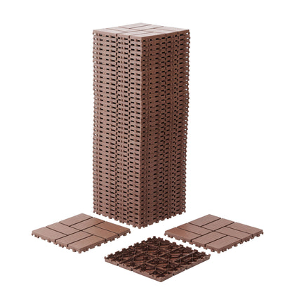 Interlocking Deck Tiles, 44 Pack