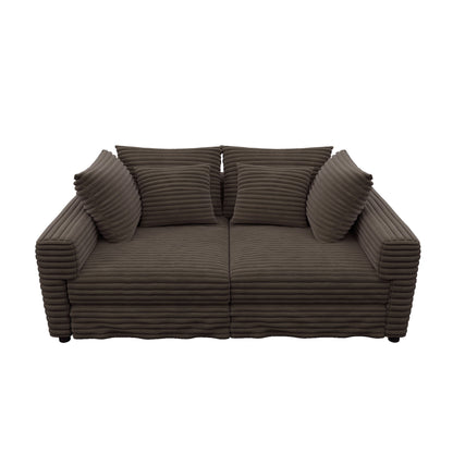 Modern Comfy Upholstered Sofa Cloud Couch & Deep Seat Couches