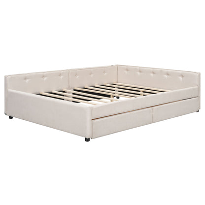 Platform Bed With USB Ports