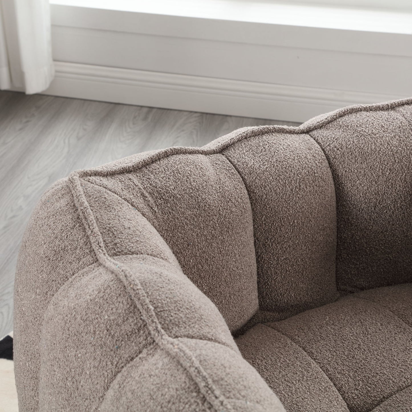 Soft Bean Bag Chair With High Resilient Foam