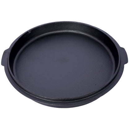 Pre-Seasoned Cast Dutch Oven With Skillet Lid And Pot Rack