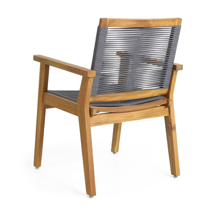 Outdoor Rope Dining Chair (Set of 2)