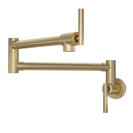 Modern Design Wall Mount Pot Filler Faucet Folding Stretchable