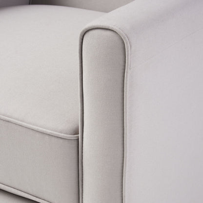 Upholstered Push Back Recliner Chair For Living Room
