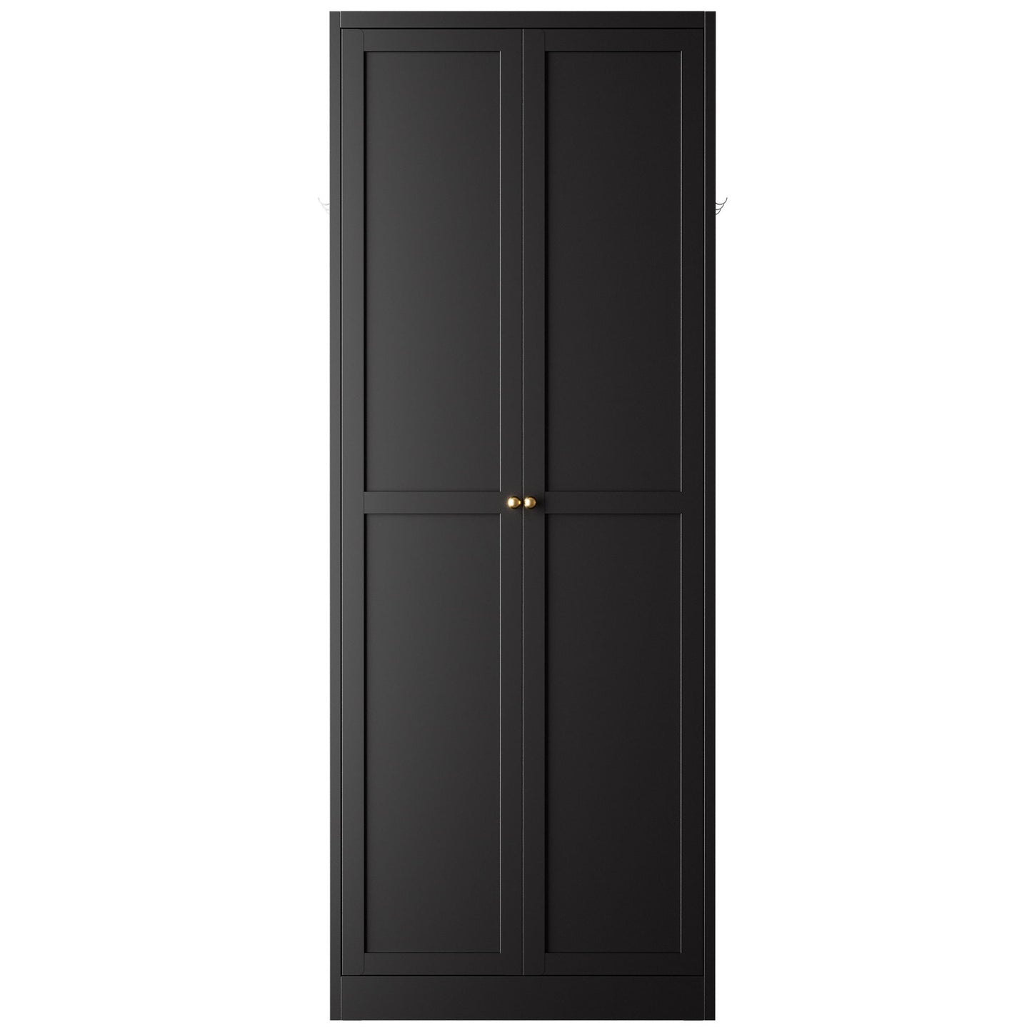 Kitchen Pantry Cabinet With 4 Adjustable Shelves, Heavy Duty Freestanding Organizer