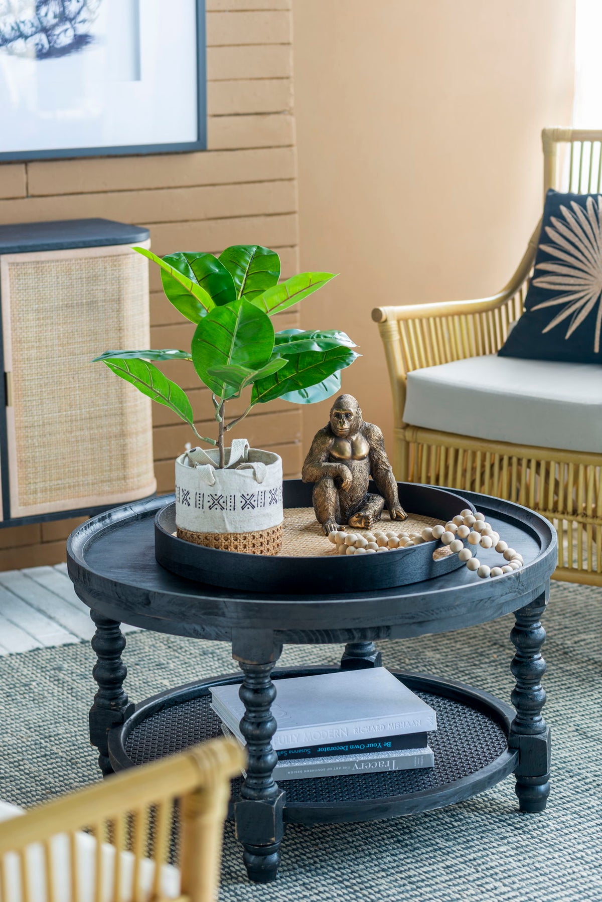 Round 2 Tiered Side Tabel, End Tabel For Lving Room Bedroom Entryway