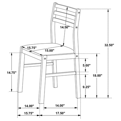3 Piece Dining Set With Drop Leaf Table And Upholstered Chairs