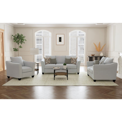 Alcazar - Arm Accent Chair - Gray