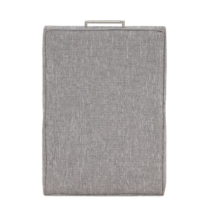Della - Upholstered Castered Chair - Gray