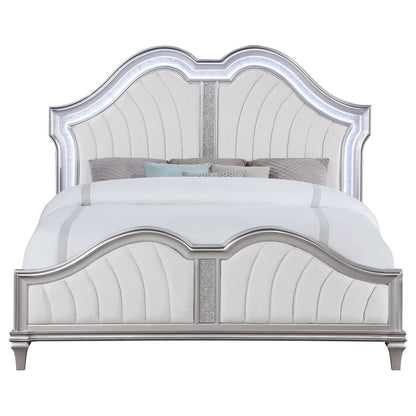 Katerina - Platform Bed With LED Light