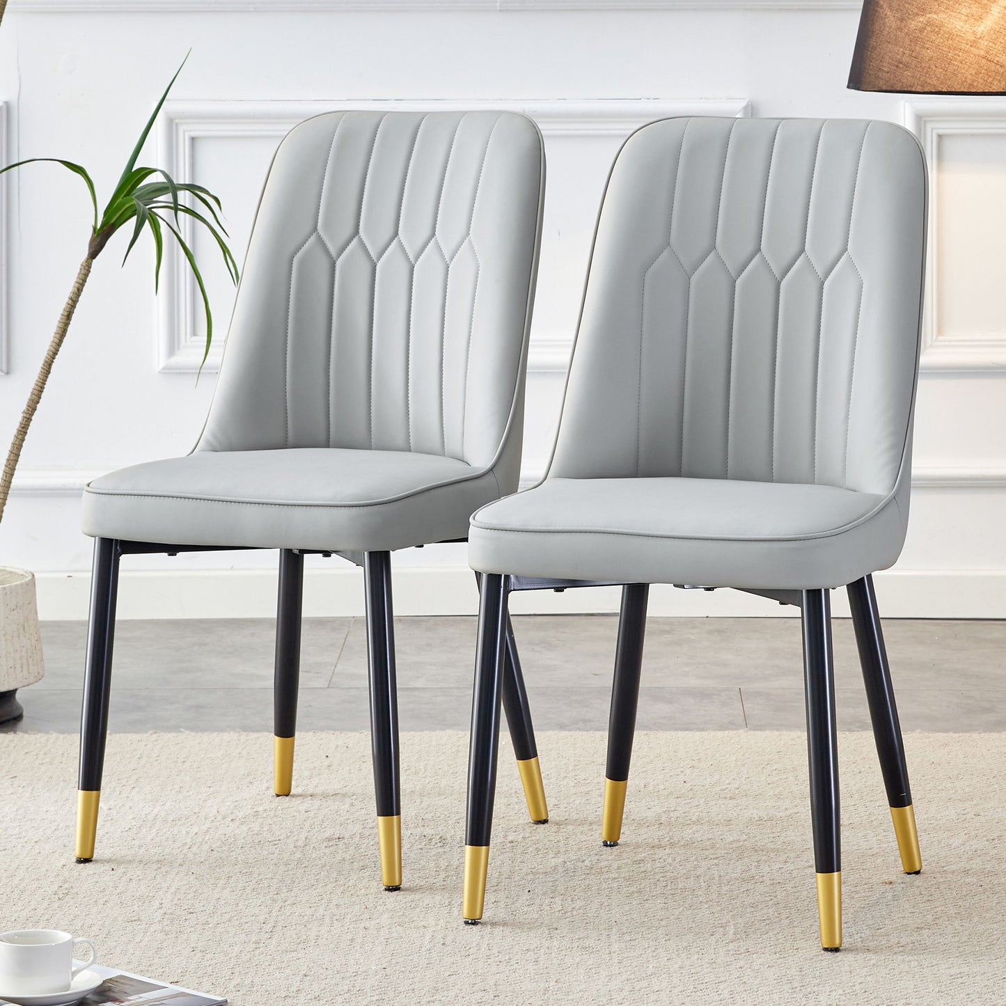 Modern Chair With Metal Legs