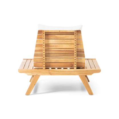 Sedona - Outdoor Club Chair With Slatted Design