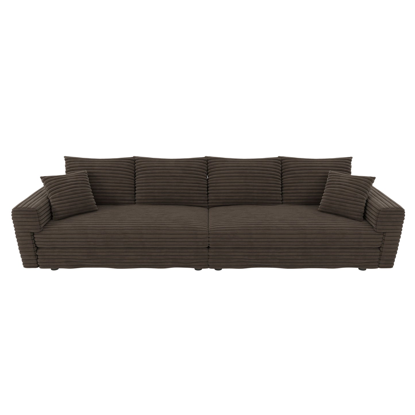 4 Seat Sofa, Deep Seat Couches With Soft Pillows