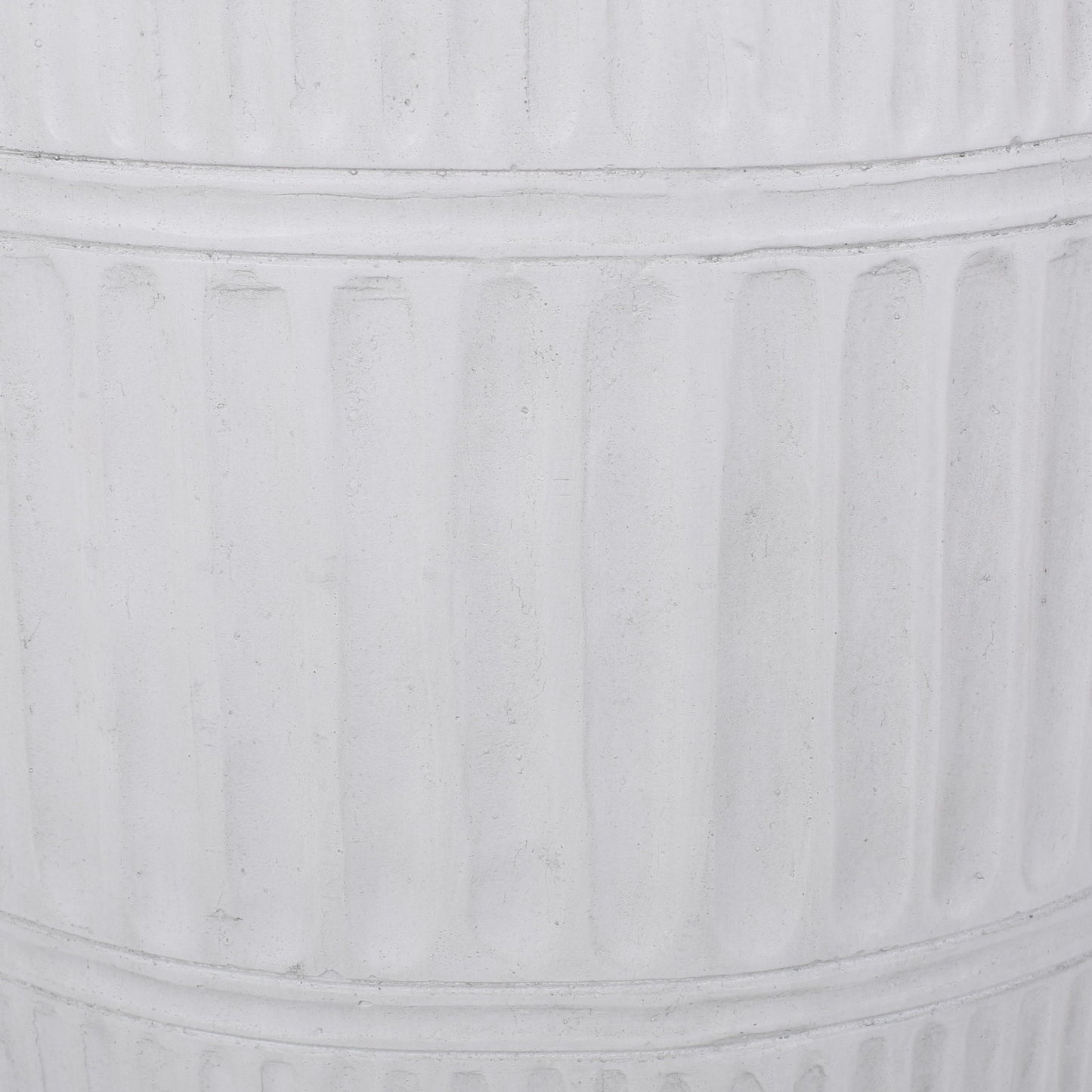 Outdoor Patio End Table - Antique White