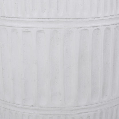 Outdoor Patio End Table - Antique White