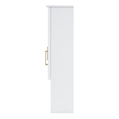 Modern Wall Mounted Medicine Cabinet With Adjustable Shelves, Soft Close Doors, High Define Mirror