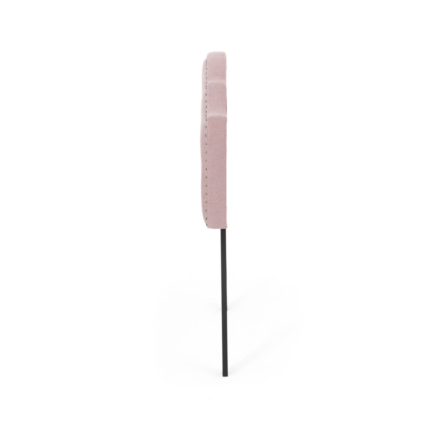 Flanner - Contemporary Fabric Upholstered Twin Headboard - Blush