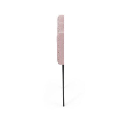 Flanner - Contemporary Fabric Upholstered Twin Headboard - Blush