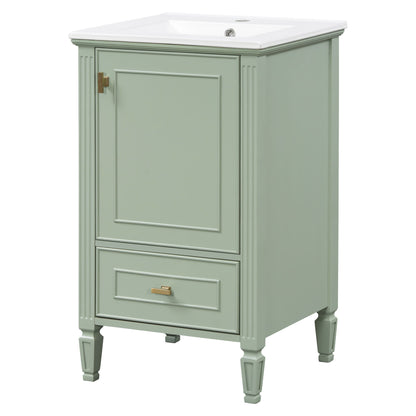 Retro Bathroom Vanity With Sink