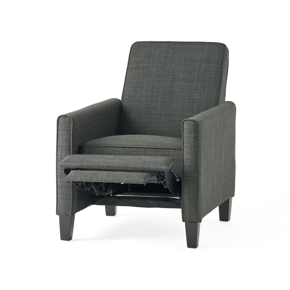 Upholstered Push Back Recliner Chair For Living Room