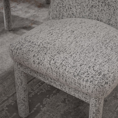 Wide Minimalist Dining Chair