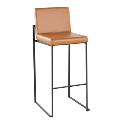 Fuji - Contemporary High Back Barstool Elegant Design