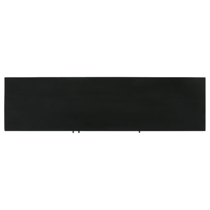 Madrid - 3 Door Accent Cabinet Doors - Natural / Black