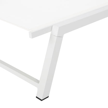 Myers - Chaise Lounge - White