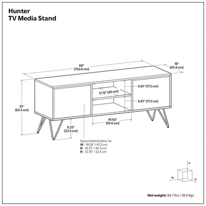 Hunter - Handcrafted TV Media Stand