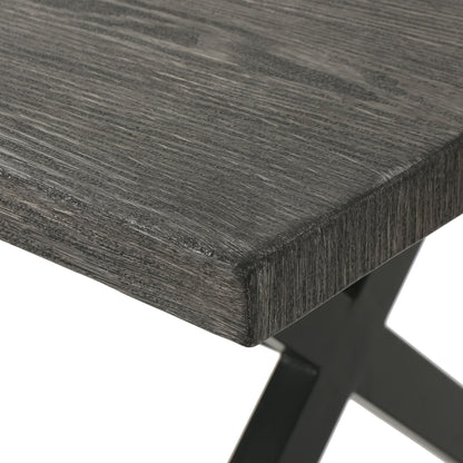 Rolando - Outdoor Aluminum Dining Table With Steel Frame