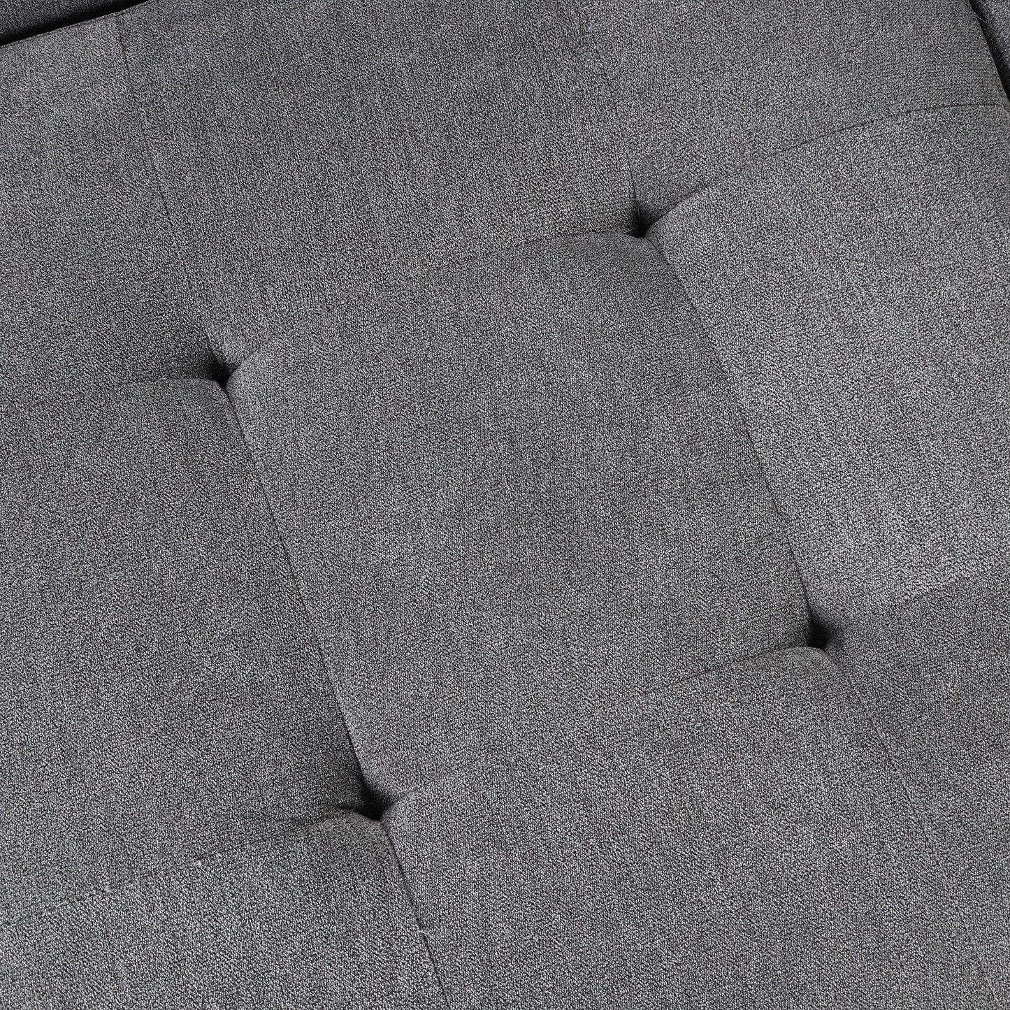 Oversized Sectional Sofa U-Shaped Sofa Couch Pull-Out Sofa Bed With Two Throw Pillows For Living Room