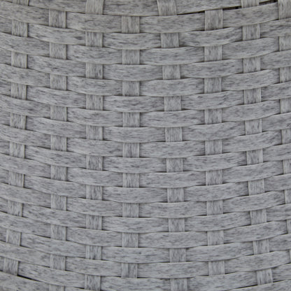 Modern Swivel Wicker Lounge Chair With Round Design