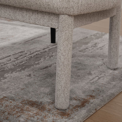 Wide Minimalist Dining Chair