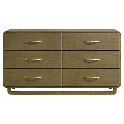 Tully - 6 Drawer Dresser - Nutmeg Brown