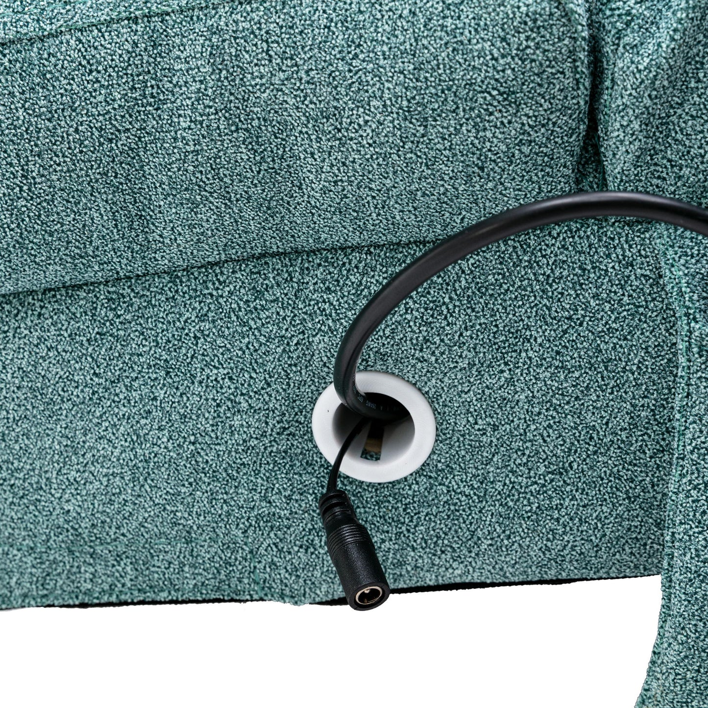 Massage Chaise Lounge Indoor With Remote Control, Ergonomic Electric Massage Lounger