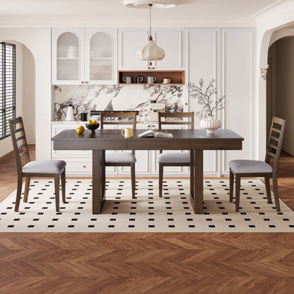 Upholstered Armless Chairs With High Ladder Back