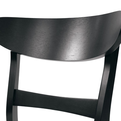 Modern Dining Chairs With Cushioned Seat (Set of 2)