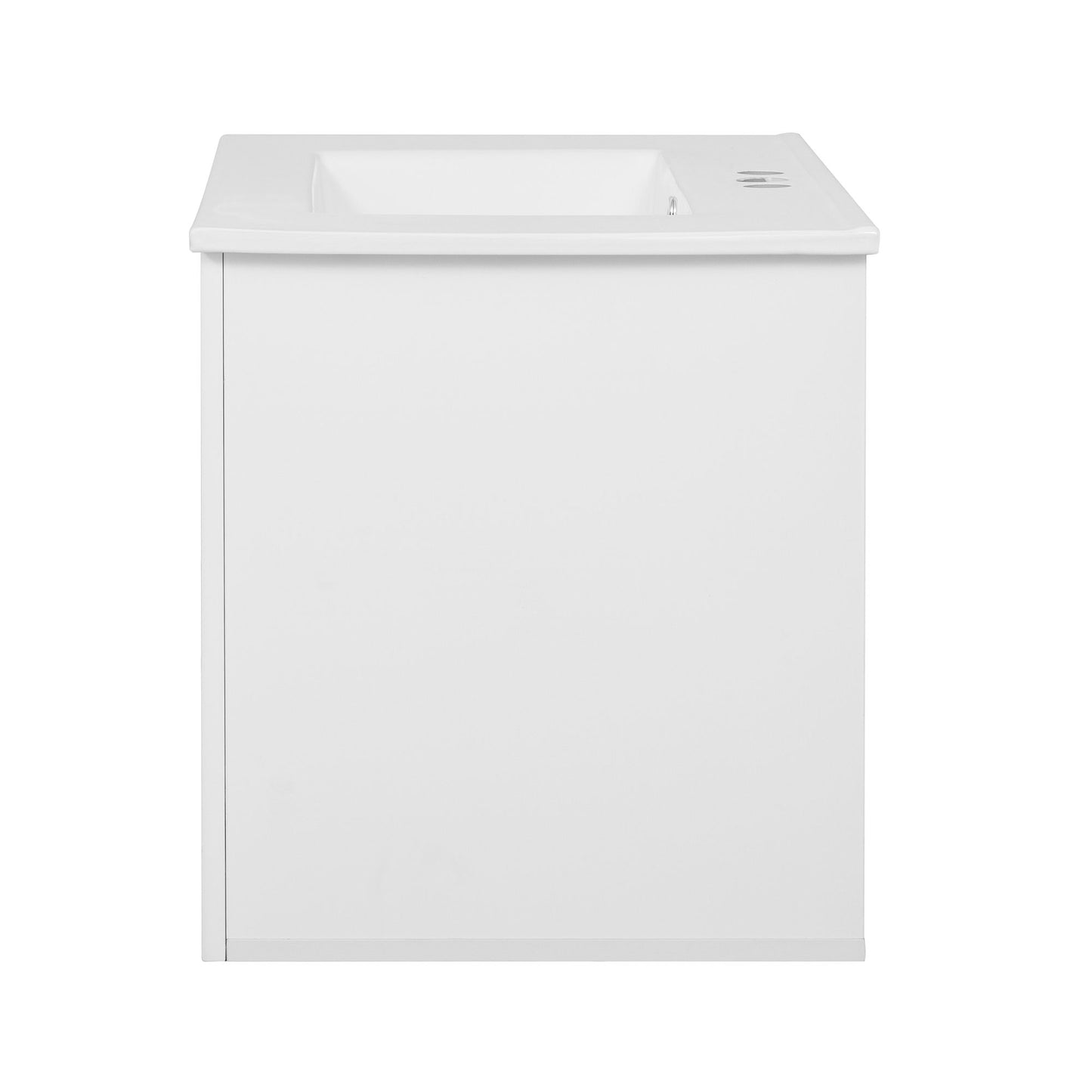 Bathroom Vanity With Sink, Rectangular Storage Cabinet With 2 Soft Closing Doors