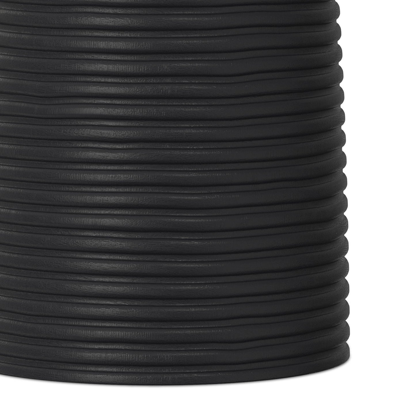 Boyd - Ribbed Accent Table - Black