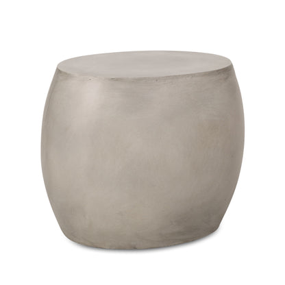 Outdoor Oval Shaped Side Table