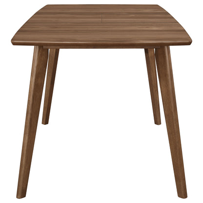 Rectangular Dining Table With Butterfly Leaf - Walnut